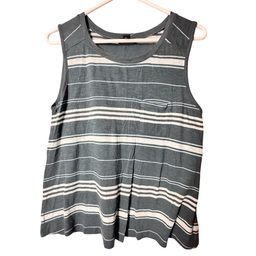 Gap Sleeveless Pocket Striped Sleeveless Top Sz XS